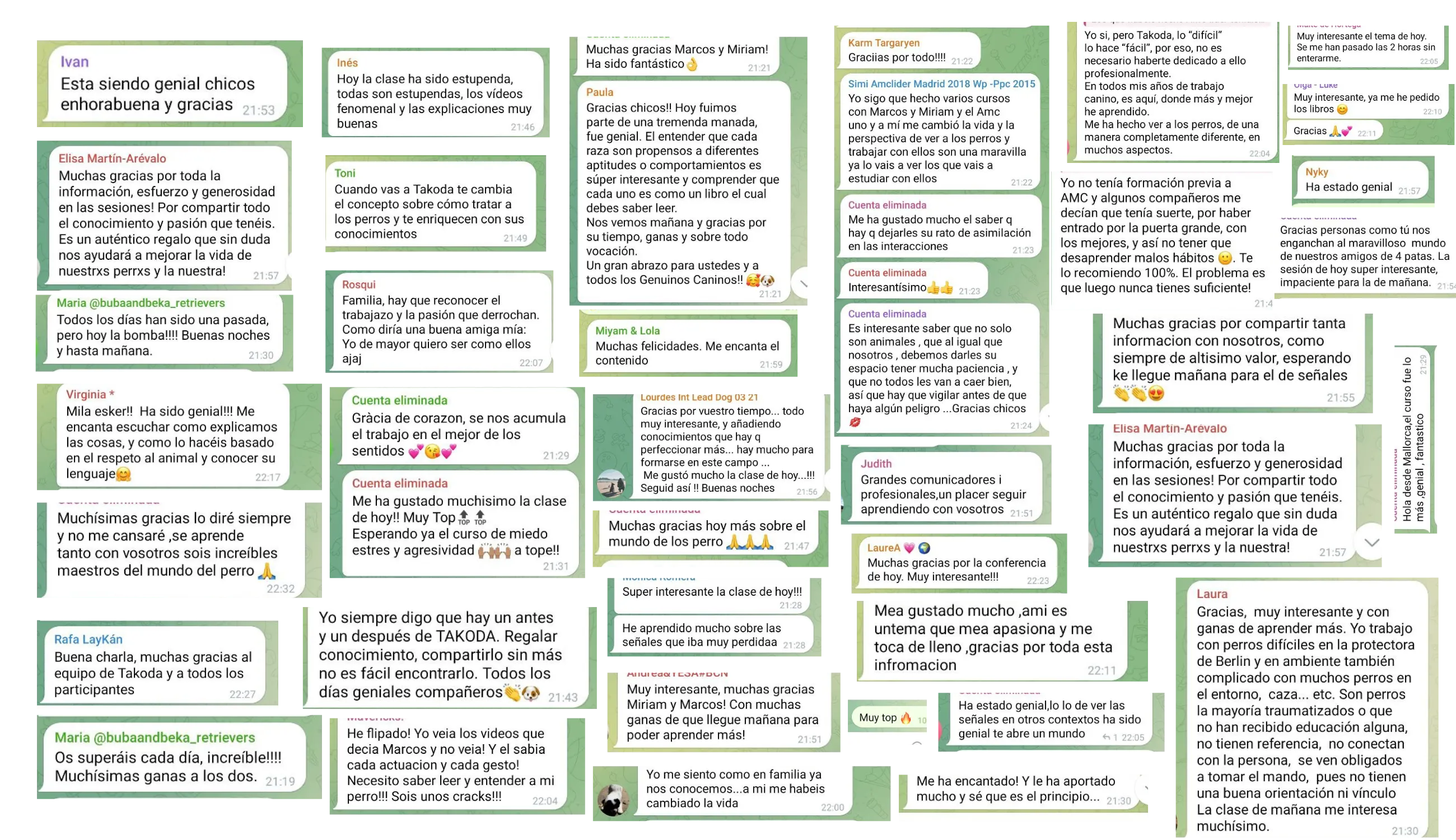 Comentarios y valoraciones de la comunidad TAKODA